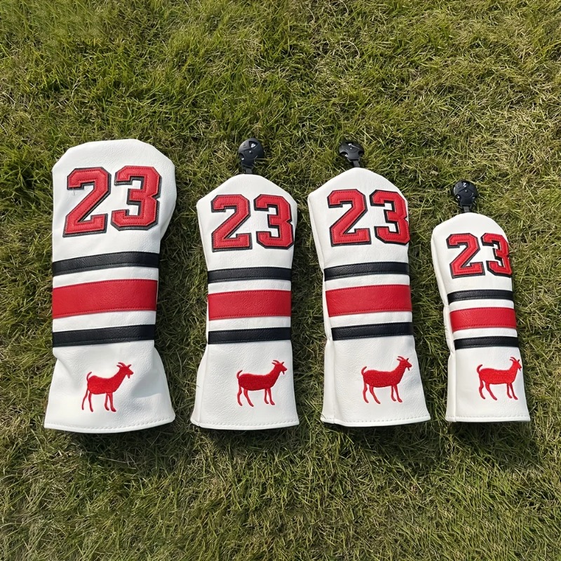 Headcover Driver - 1pc Goat Pattern Golf Headcovers, Fits