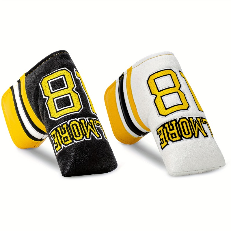 Headcover Driver - 18-piece dual-color golf club head cover