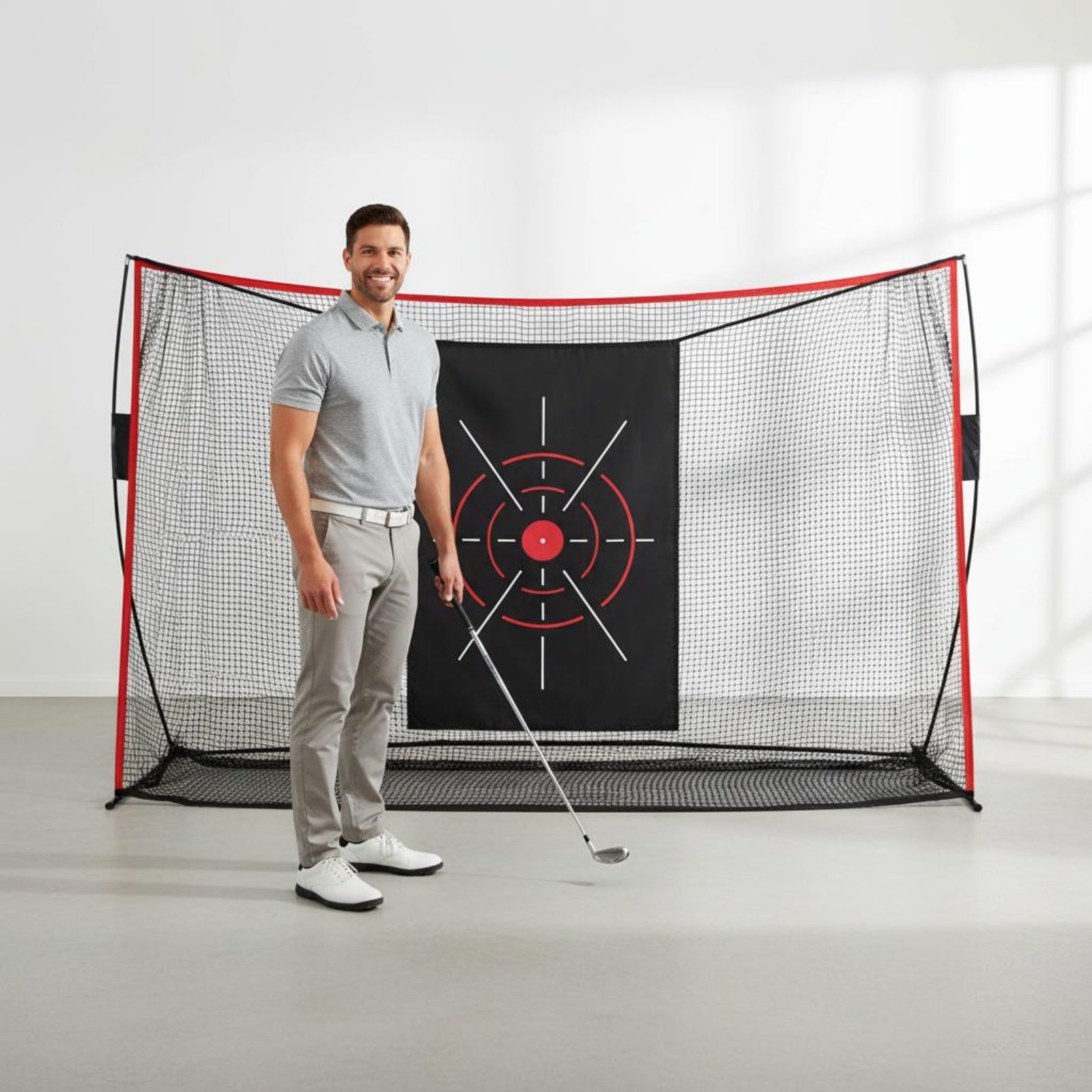 Golf Practice Net Easy Install - đánh giá và giá Practice Net Hitting