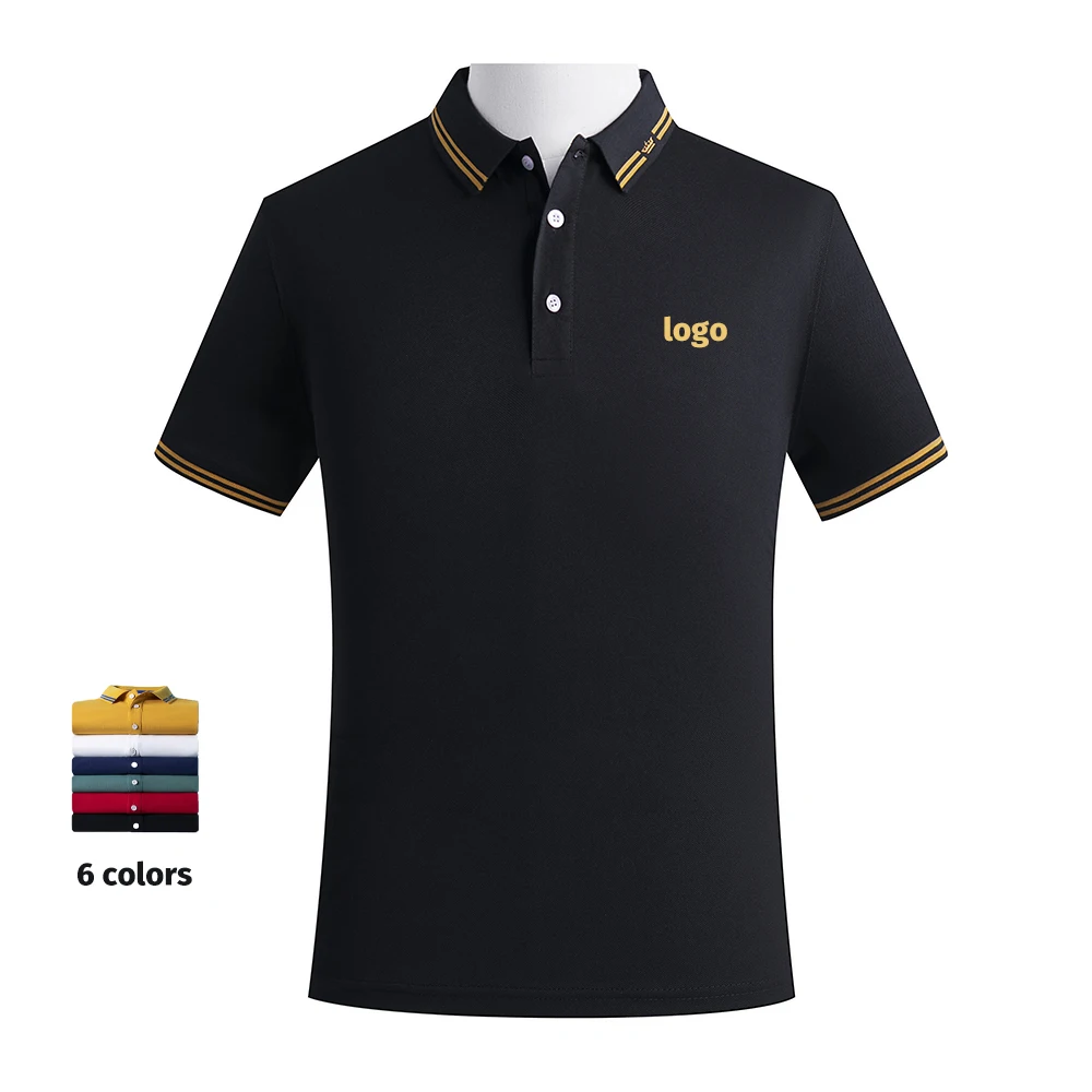 Men Polo T-shirt Logo Customiz - đánh giá và giá Golf Equipment Logo