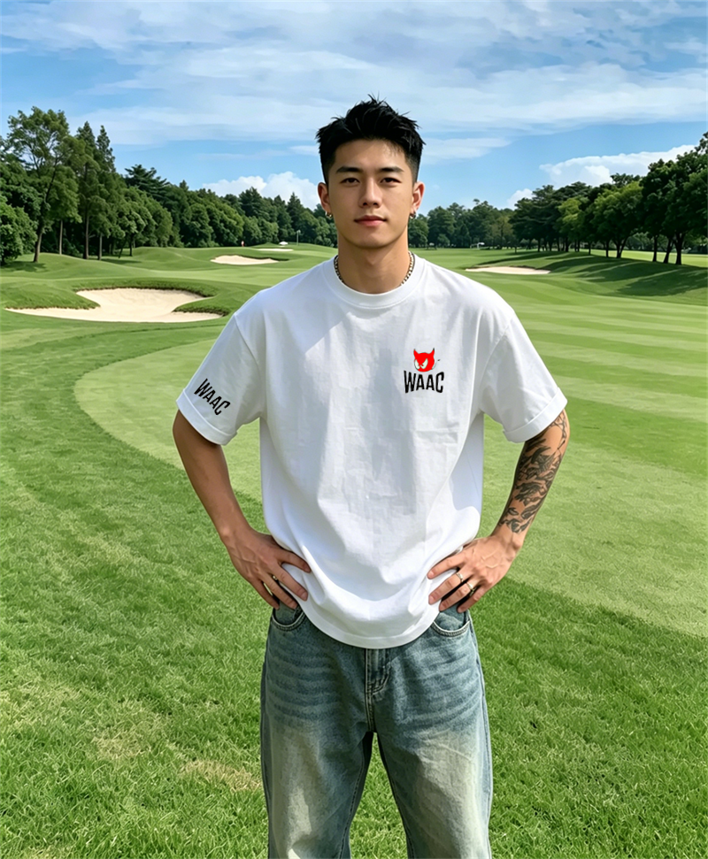 Men's Black Golf T-shirt Short - đánh giá và giá Golf Equipment Logo