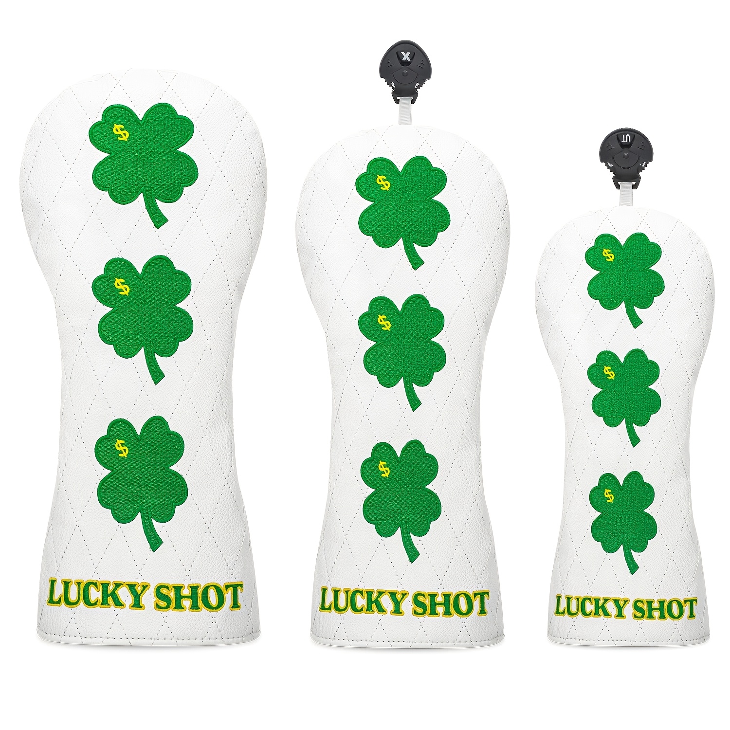 1pc/3pcs Four-Leaf Clover Doll - đánh giá và giá Headcover Driver