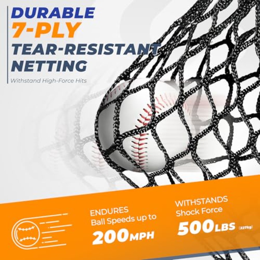 7 x 7 Feet Baseball Net, Baseb - đánh giá và giá Practice Net Hitting