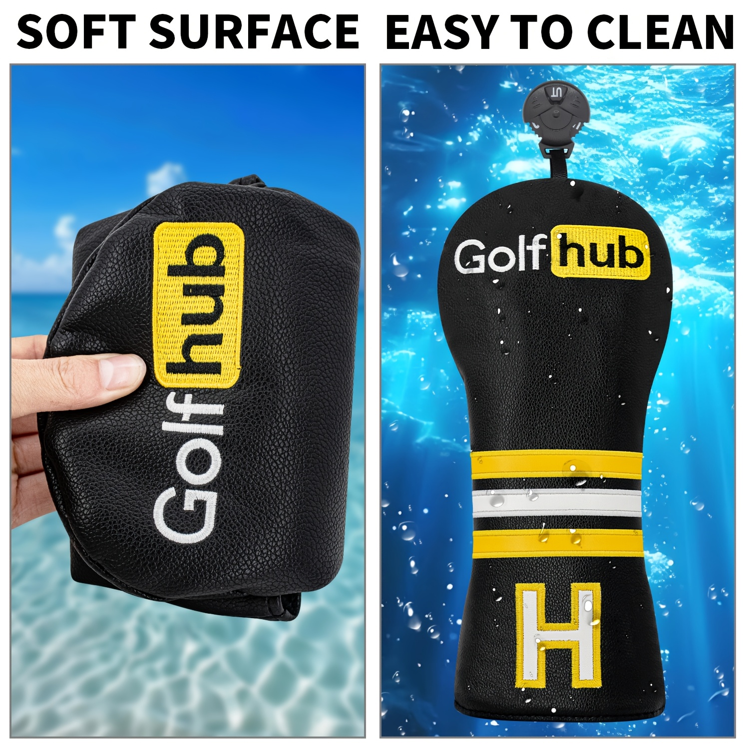 1pc/4pcs Driver/Fairway/Hybrid - đánh giá và giá Headcover Driver