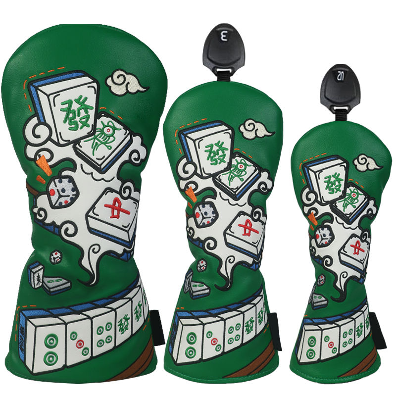 Golf Club Cover, Mahjong Style - đánh giá và giá Headcover Driver