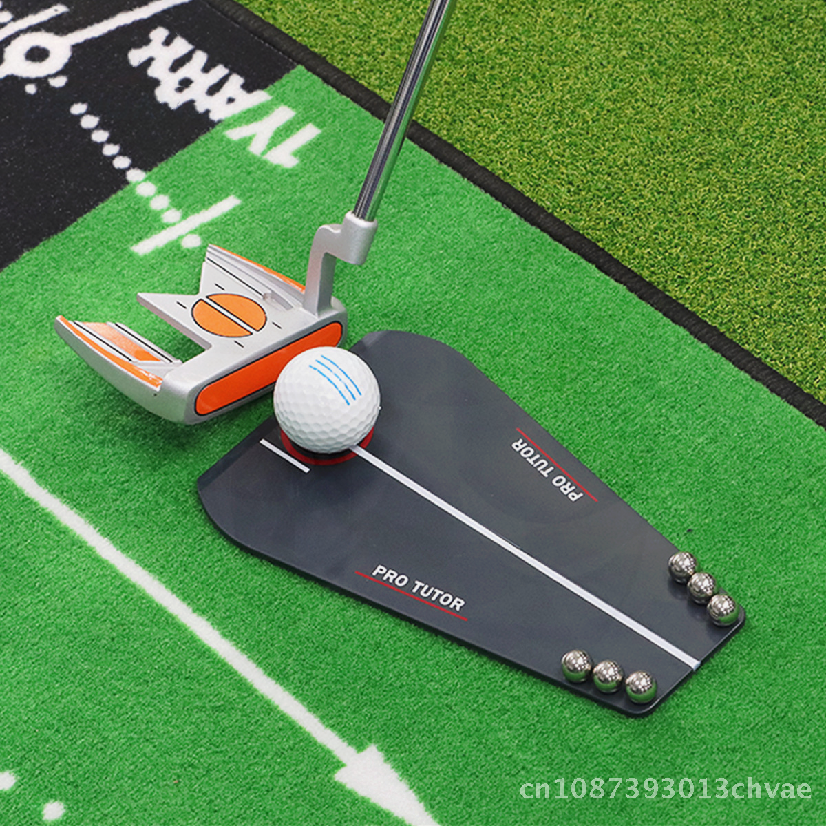Pro Logo-Free Putt Direction P - đánh giá và giá Golf Equipment Logo
